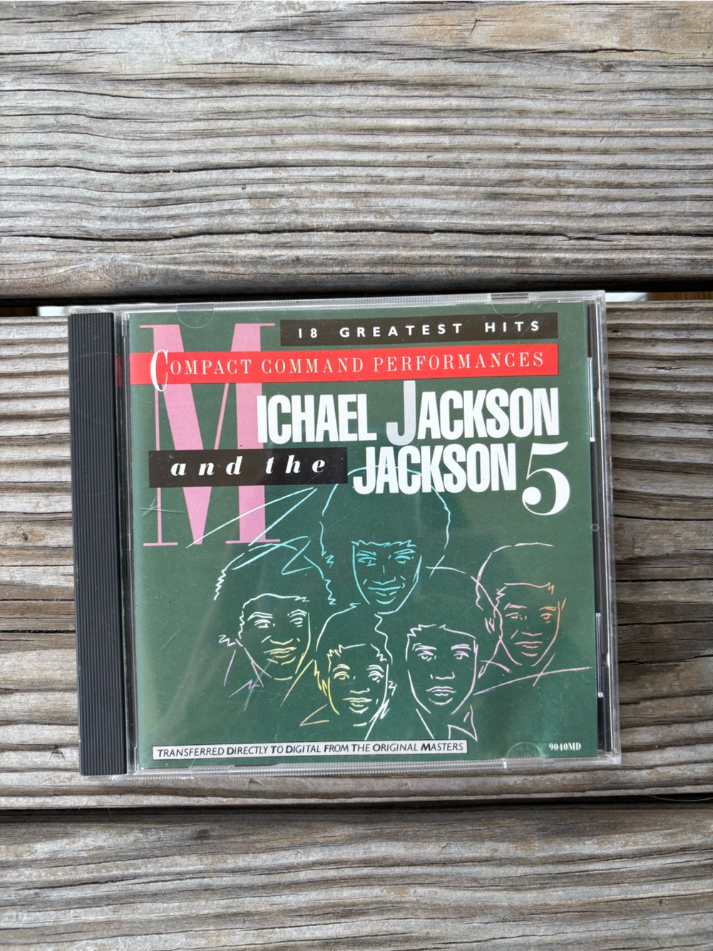 Michael Jackson and the Jackson 5 Greatest Hits CD - Green Cover